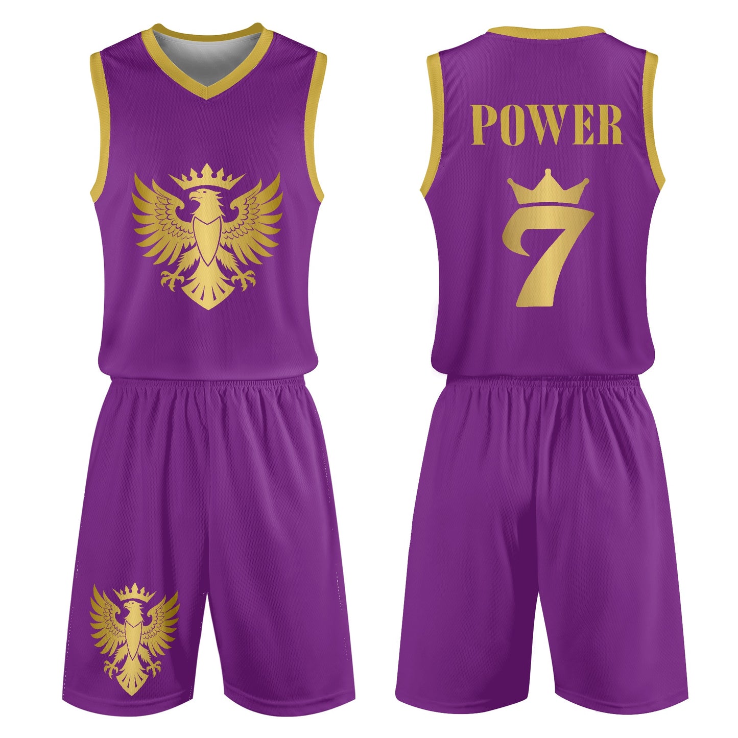 Eagle Power #7 Basketball Set – Soar with Strength, Play with Purpose