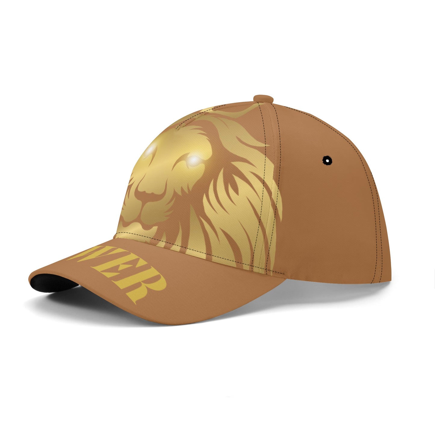 Custom Lion Design Baseball Cap β Worn With Purpose, Styled by You