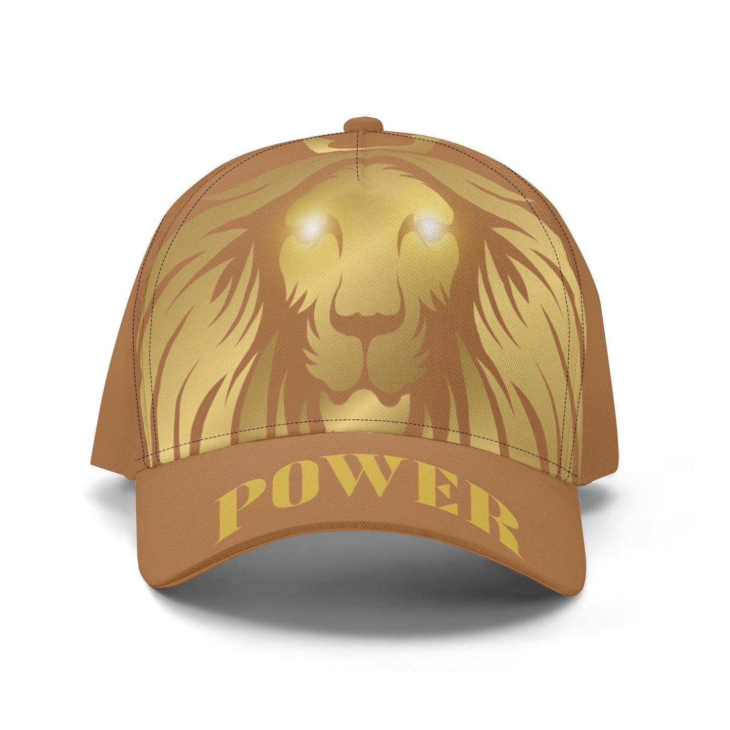 Custom Lion Design Baseball Cap β Worn With Purpose, Styled by You