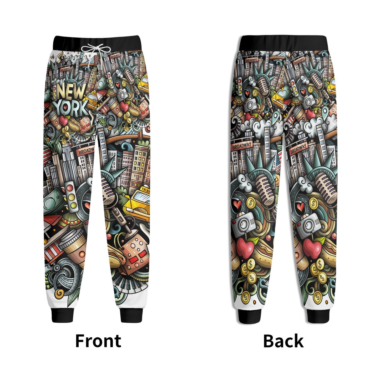 NY Design Trackpants – Hustle-Ready Comfort with City Swagger