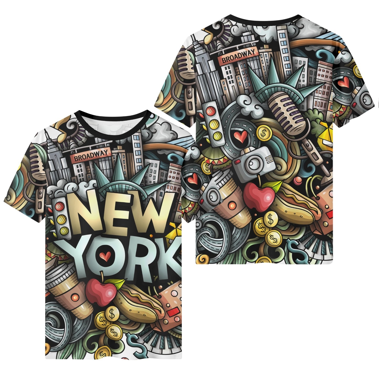 NY Design Performance T-Shirt – Urban Style Meets Athletic Comfort