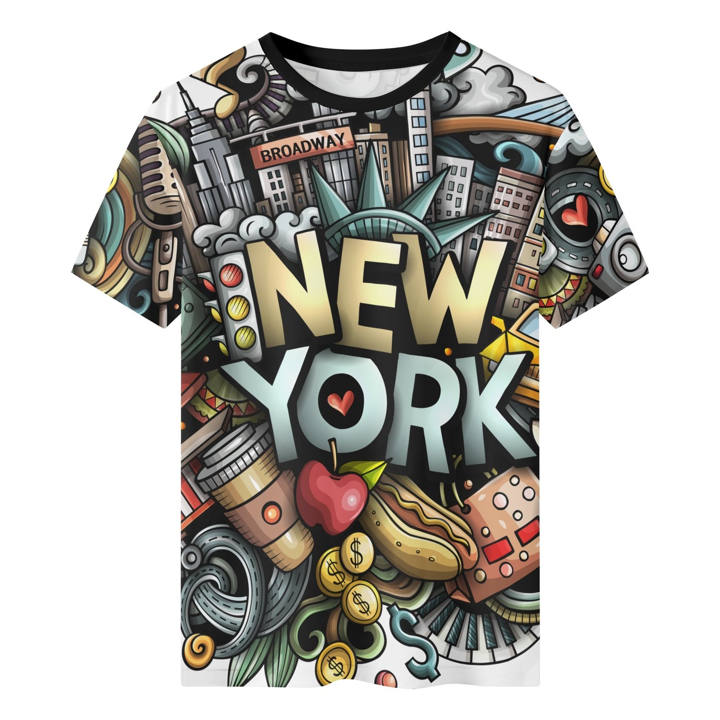 NY Design Performance T-Shirt – Urban Style Meets Athletic Comfort