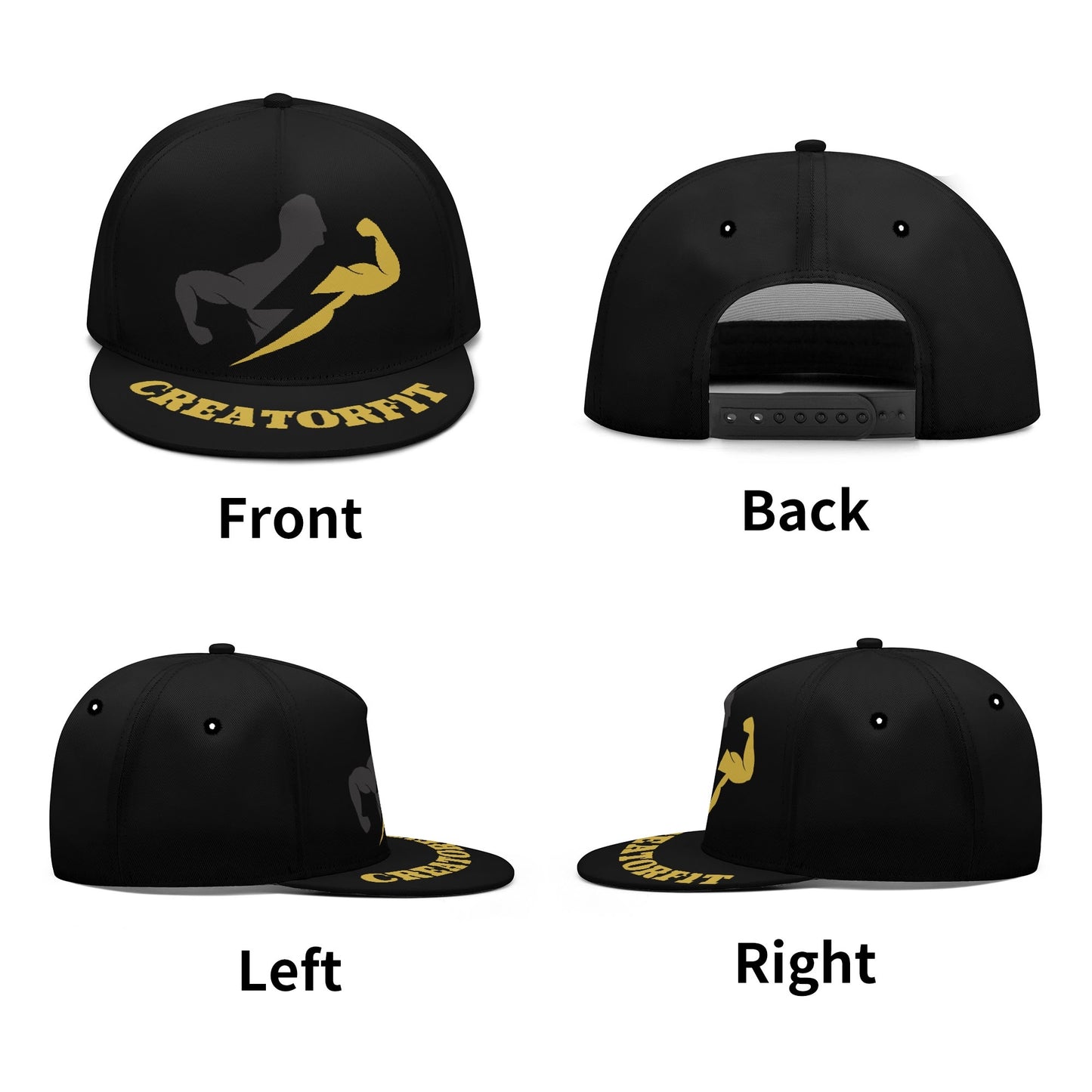 Creator Fit Premium Snapback Cap - Streetwear Edition