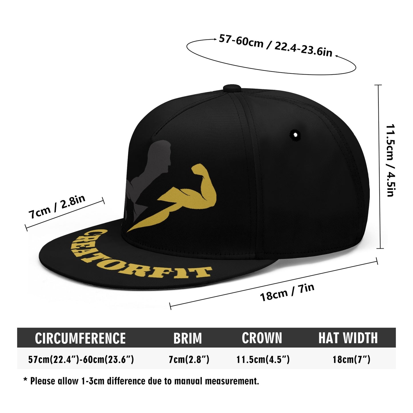 Creator Fit Premium Snapback Cap - Streetwear Edition