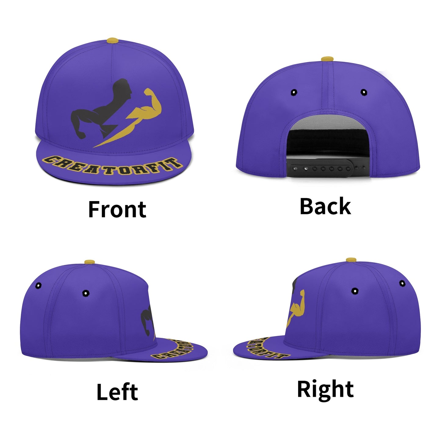 Creator Fit Premium Snapback Cap - Streetwear Edition