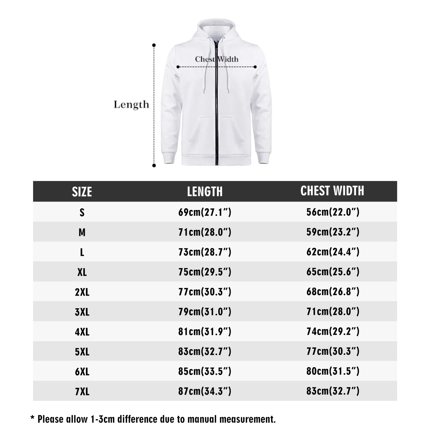 CF Signature Zip-Up Hoodie – Purpose in Every Stitch