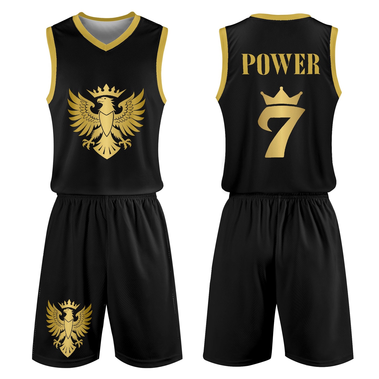 The Royal Eagle’s Power Jersey & Shorts Set – Play with Precision. Lead with Power.