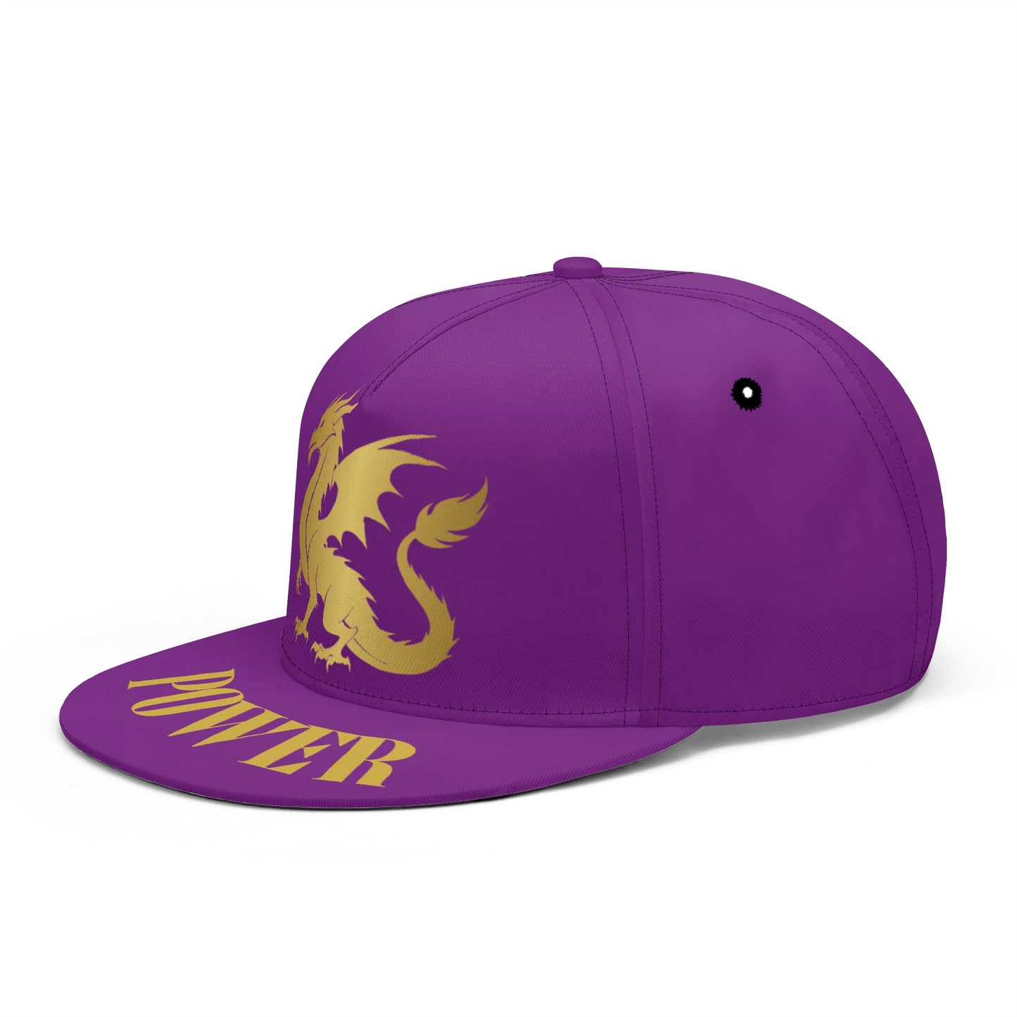 The Power of the Dragon Snapback – Purple Flame. Legend Unleashed.
