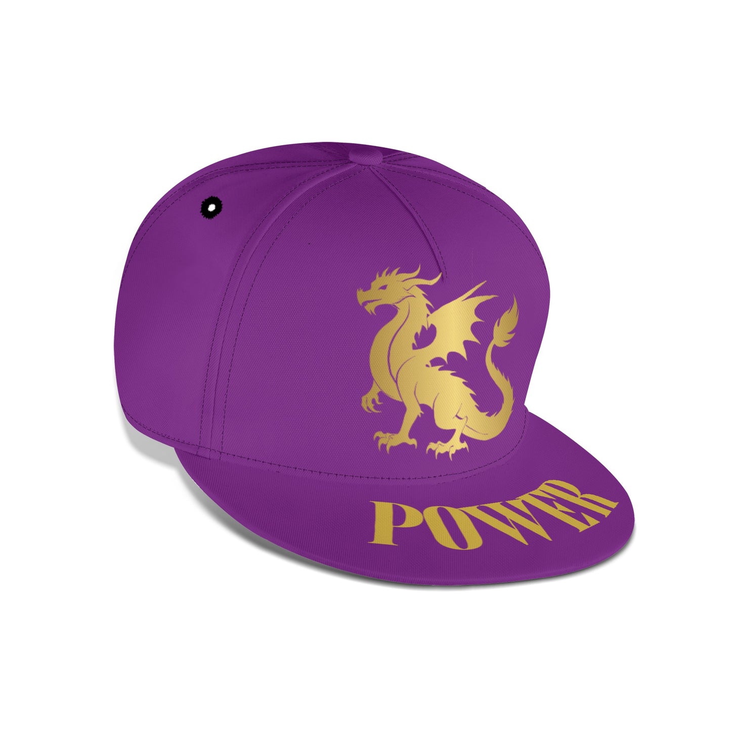 The Power of the Dragon Snapback – Purple Flame. Legend Unleashed.
