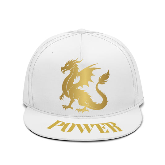 The Dragon’s Power Snapback – Gold Strength. Pure Style.