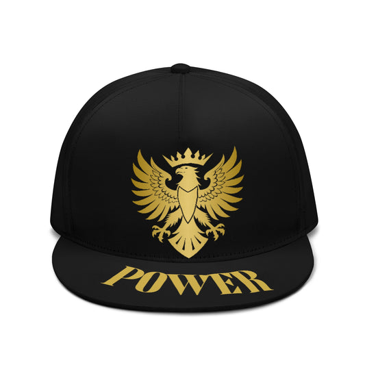 The Eagle’s Power Snapback – Black & Gold | Lead From Above