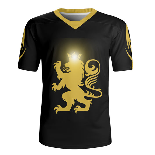 The Royal Lion’s Strength Jersey & Shorts Set – Strength in Style. Power in Motion.