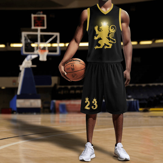 Customizable Lion Basketball Jersey & Shorts