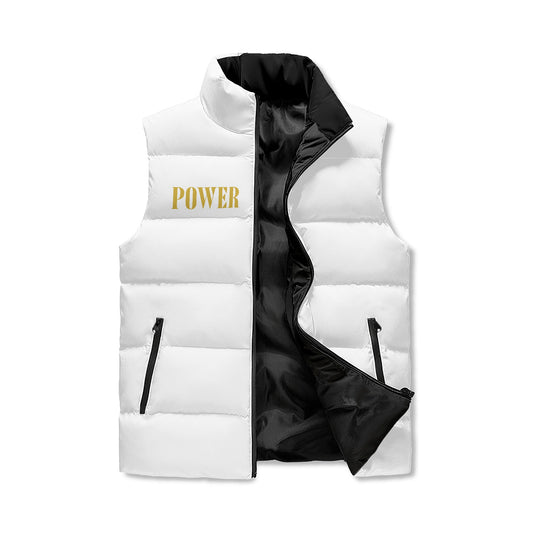 The Dragon’s Power Unisex Puffer Vest – Ignite the Cold. Rule the Elements.