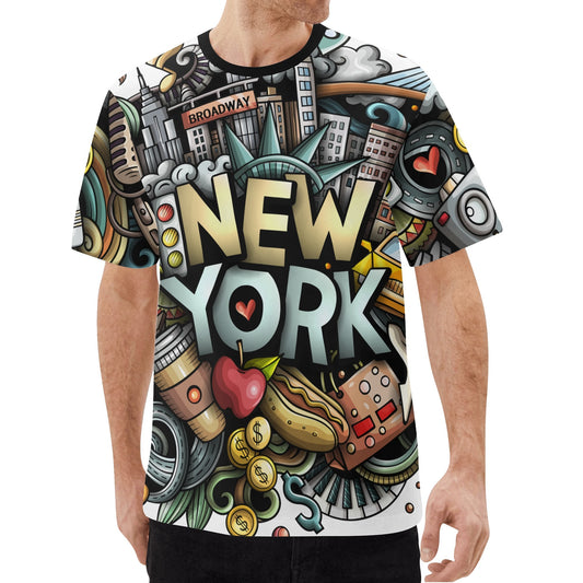 NY Design Performance T-Shirt – Urban Style Meets Athletic Comfort