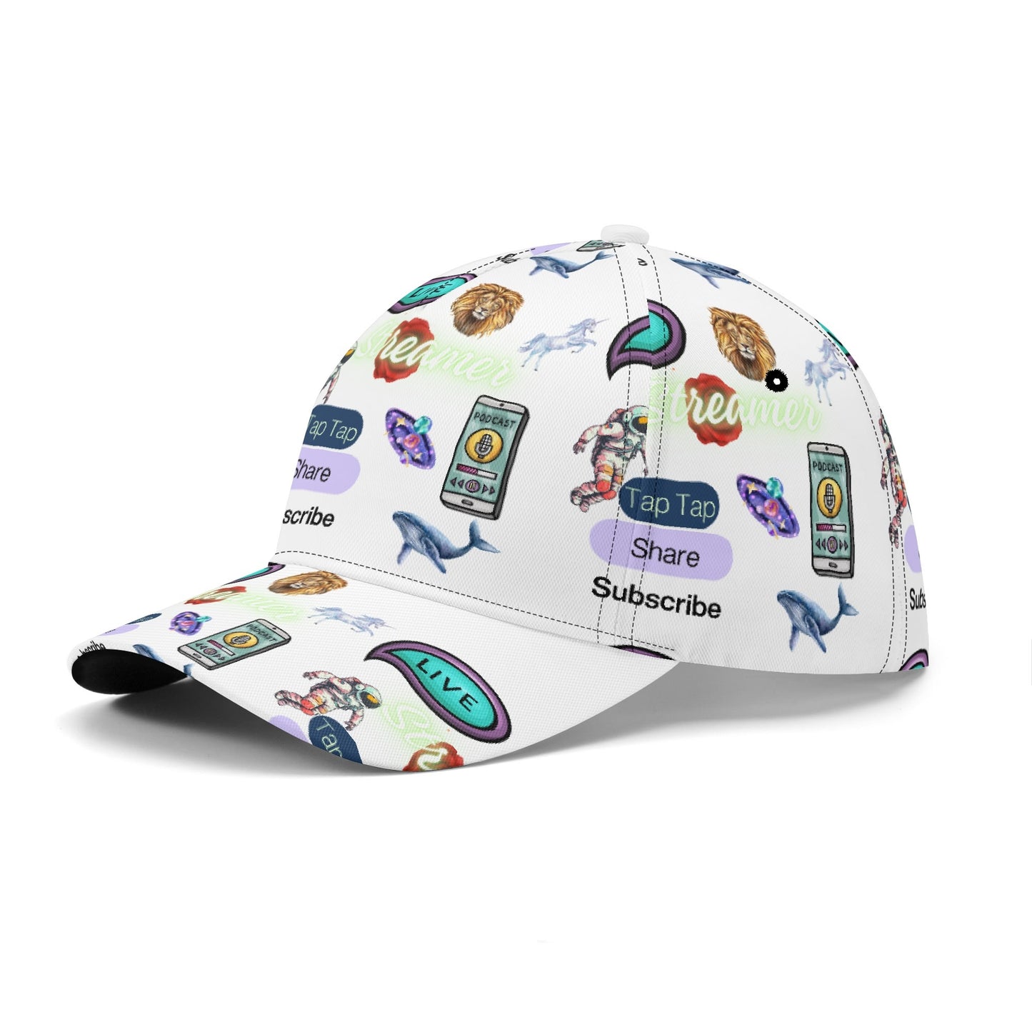 Live Streamer Baseball Cap