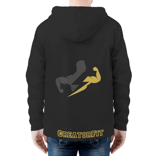 CF Signature Zip-Up Hoodie – Purpose in Every Stitch