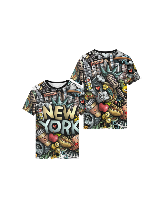NY Design Performance T-Shirt – Urban Style Meets Athletic Comfort