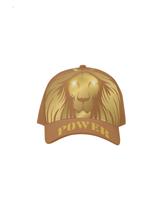 Custom Lion Design Baseball Cap – Worn With Purpose, Styled by You